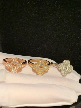 Кольцо из коллекции Vintage Alhambra Van Cleef Артикул BMS-143897. Вид 3