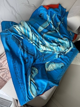 Плед Hermes Артикул BMS-143972. Вид 1