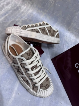 Кеды женские  Gucci Артикул BMS-144026. Вид 3