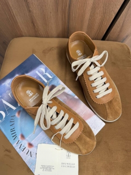 Кеды женские Brunello Cucinelli Артикул BMS-144136. Вид 2