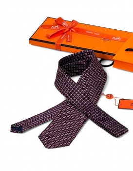 Галстук  Hermes Артикул BMS-144138. Вид 2