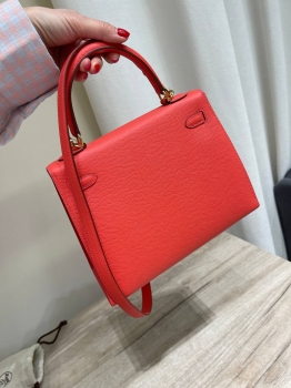 Сумка женская  Kelly, 25, GHW Epsom leather  Hermes Артикул BMS-144346. Вид 3
