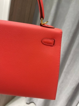 Сумка женская  Kelly, 25, GHW Epsom leather  Hermes Артикул BMS-144346. Вид 4