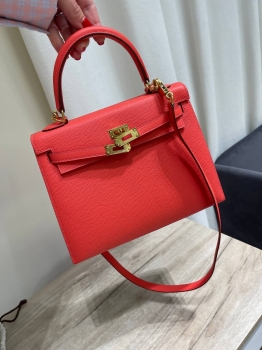 Сумка женская  Kelly, 25, GHW Epsom leather  Hermes Артикул BMS-144346. Вид 6