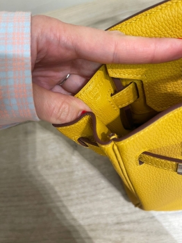 Сумка женская Birkin 25, Togo, GHW Hermes Артикул BMS-144348. Вид 4