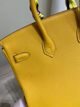 Сумка женская Birkin 25, Togo, GHW Hermes Артикул BMS-144348. Вид 5