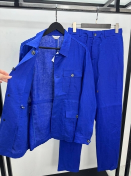Льняной костюм  Brunello Cucinelli Артикул BMS-144380. Вид 2