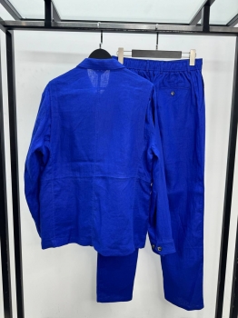 Льняной костюм  Brunello Cucinelli Артикул BMS-144380. Вид 3