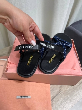 Сандалии  Miu Miu Артикул BMS-144448. Вид 3