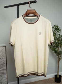 Футболка  Brunello Cucinelli Артикул BMS-144540. Вид 1