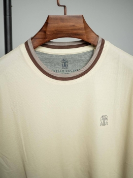 Футболка  Brunello Cucinelli Артикул BMS-144540. Вид 3