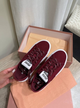 Кеды женские  Miu Miu Артикул BMS-144563. Вид 4