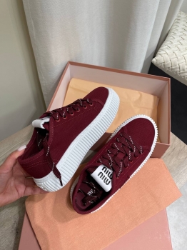 Кеды женские  Miu Miu Артикул BMS-144563. Вид 6