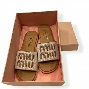 Шлепанцы  Miu Miu Артикул BMS-144641. Вид 2