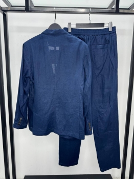 Льняной костюм  ZEGNA Артикул BMS-144645. Вид 2