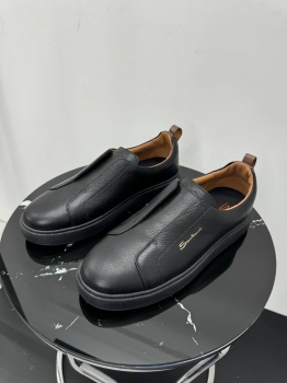 Слипоны Santoni  Артикул BMS-144862. Вид 1