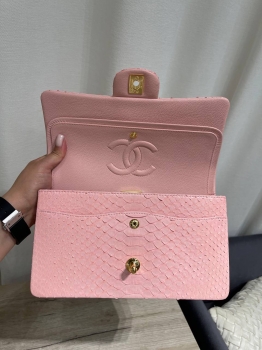 Сумка женская из натуральной кожи питона Chanel Артикул BMS-144961. Вид 4