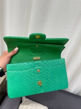 Сумка женская из натуральной кожи питона Chanel Артикул BMS-144959. Вид 5