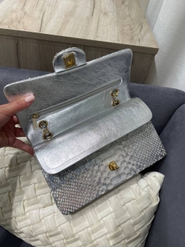 Сумка женская из натуральной кожи питона Chanel Артикул BMS-144960. Вид 3