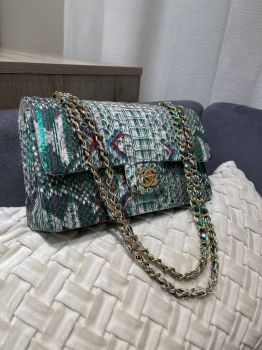 Сумка женская из натуральной кожи питона Chanel Артикул BMS-144957. Вид 2