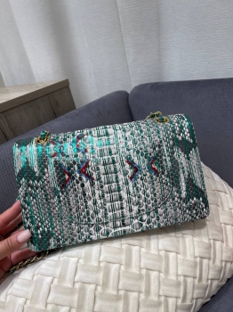 Сумка женская из натуральной кожи питона Chanel Артикул BMS-144957. Вид 3