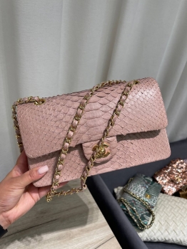 Сумка женская из натуральной кожи питона Chanel Артикул BMS-144958. Вид 3