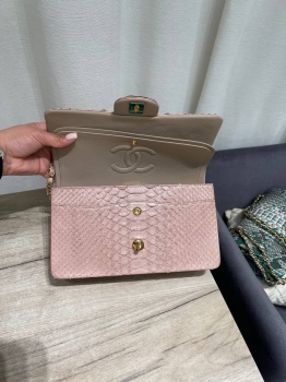 Сумка женская из натуральной кожи питона Chanel Артикул BMS-144958. Вид 5