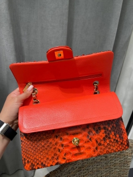 Сумка женская из натуральной кожи питона Chanel Артикул BMS-144956. Вид 3