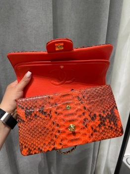 Сумка женская из натуральной кожи питона Chanel Артикул BMS-144956. Вид 4