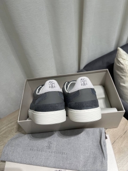 Кеды мужские  Brunello Cucinelli Артикул BMS-145312. Вид 3