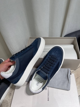 Кеды мужские  Brunello Cucinelli Артикул BMS-145311. Вид 6