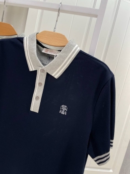 Поло Brunello Cucinelli Артикул BMS-145328. Вид 2