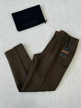 Брюки ZEGNA Артикул BMS-145370. Вид 2