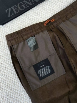 Брюки ZEGNA Артикул BMS-145370. Вид 4