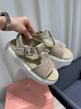 Сандалии Miu Miu Артикул BMS-145535. Вид 1
