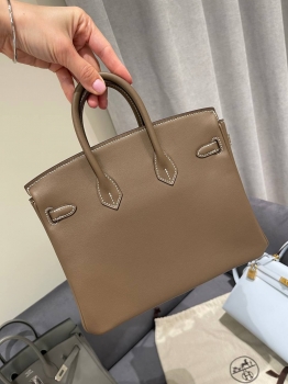  Сумка женская Birkin , 25  Swift Leather Hermes Артикул BMS-145592. Вид 7