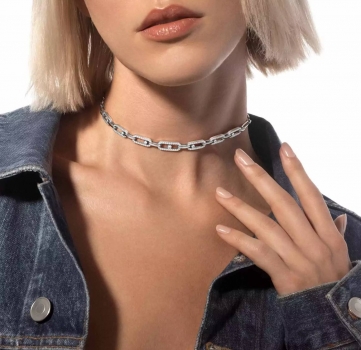 Колье-чокер из коллекции MOVE LINK MULTI CHOKER  Артикул BMS-145918. Вид 2