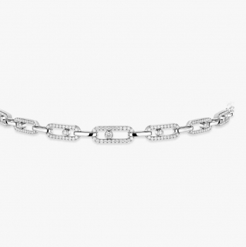 Колье-чокер из коллекции MOVE LINK MULTI CHOKER  Артикул BMS-145918. Вид 3