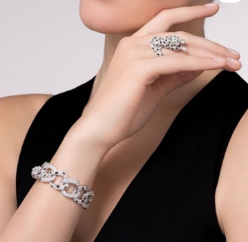 Кольцо из коллекции  Panthеre de Cartier Cartier Артикул BMS-145920. Вид 2