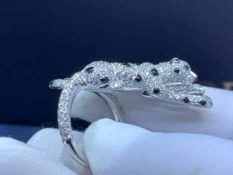 Кольцо из коллекции  Panthеre de Cartier Cartier Артикул BMS-145920. Вид 4
