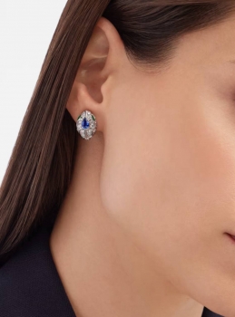 Серьги Serpenti из белого золота 18 карат Bvlgari Артикул BMS-145925. Вид 1