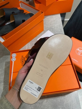 Шлепанцы Hermes Артикул BMS-145840. Вид 4