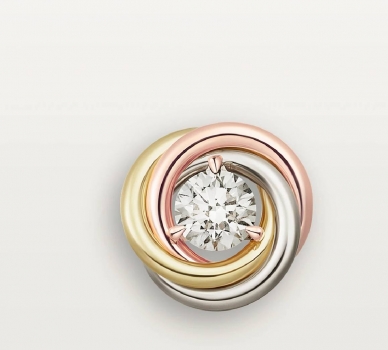 Серьги из коллекции Trinity  Cartier Артикул BMS-145927. Вид 2