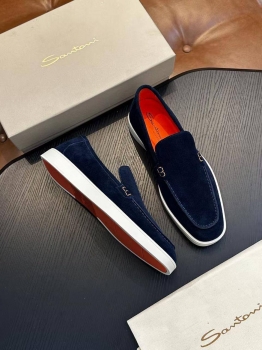 Лоферы Santoni   Артикул BMS-145945. Вид 2