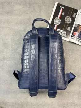 Рюкзак из натуральной кожи крокодила Zilli Артикул BMS-145948. Вид 3