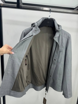 Льняная куртка  Loro Piana Артикул BMS-145958. Вид 2