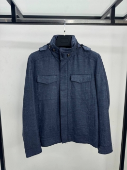 Льняная куртка  Loro Piana Артикул BMS-145957. Вид 1