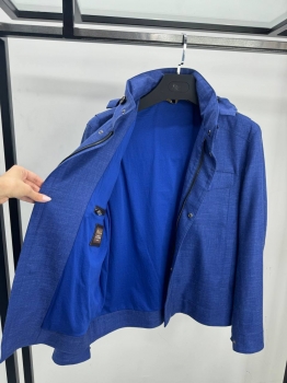 Льняная куртка  Loro Piana Артикул BMS-145956. Вид 2