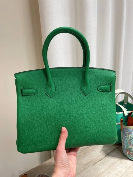 Сумка женская Birkin 30 , Togo, РHW Hermes Артикул BMS-146057. Вид 2