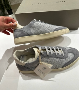  Кеды мужские  Brunello Cucinelli Артикул BMS-146233. Вид 4